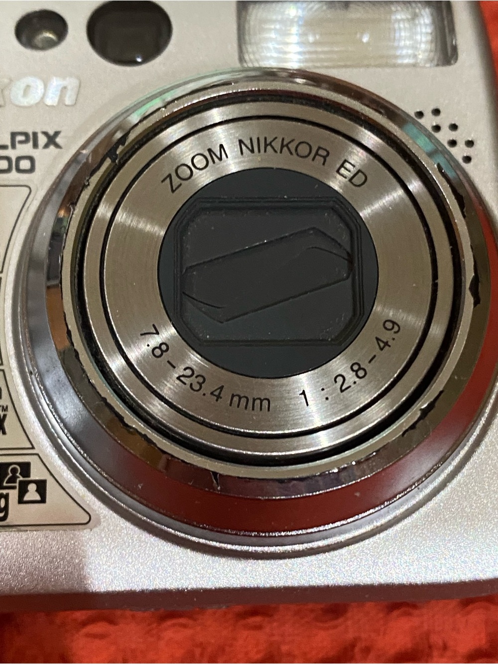 Nikon Coolpix 5900 Digital Silver Camera - EUC - Picture 7 of 11